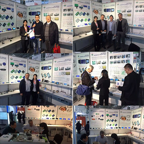 Booth A3-131 at the 2016 Munich International Electronics Show in Germany
